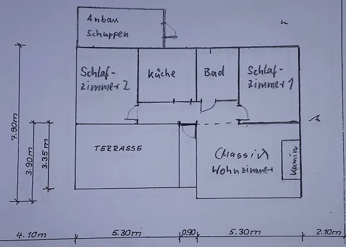 別荘 Blockhuette Rudolf Zerbst